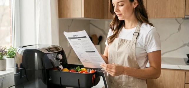 Téléchargez des recettes PDF gratuites pour bien débuter avec votre air fryer Ninja Téléchargez des recettes PDF gratuites pour bien débuter avec votre air fryer Ninja