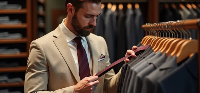 Comment choisir la cravate parfaite pour accompagner un costume beige élégant Comment choisir la cravate parfaite pour accompagner un costume beige élégant
